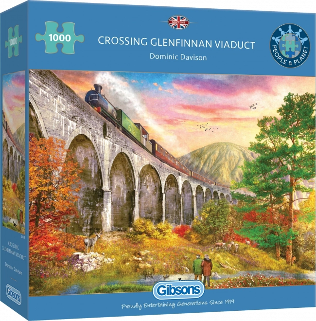 Puzzle Viaduct Glenfinnan 1000 piese