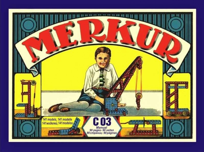 Set constructii MERKUR Classic