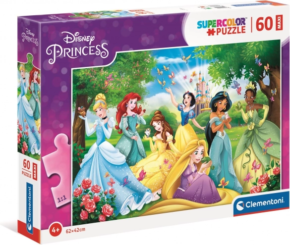 Puzzle 60 Maxi Piese - Prințese Disney