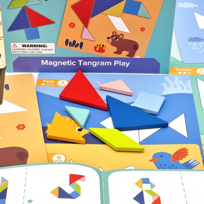 Puzzle tangram pentru copii