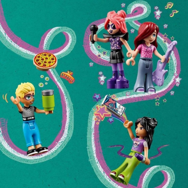 Autobuzul concertului vedetei pop LEGO Friends