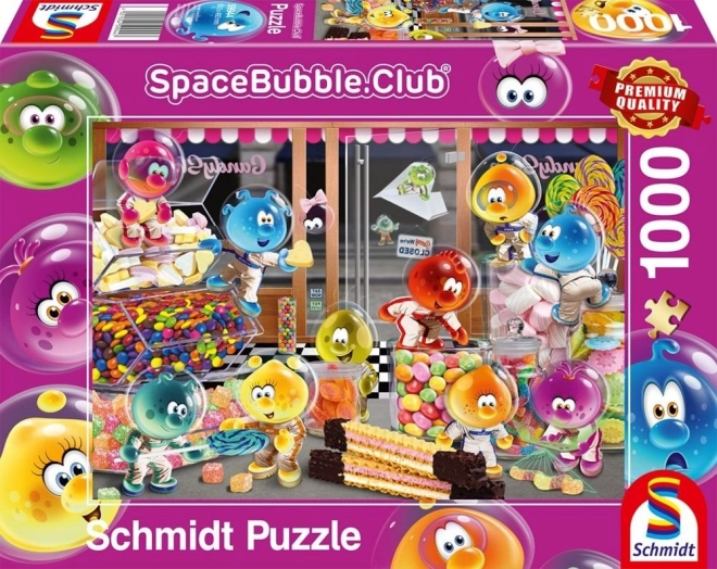 Puzzle SCHMIDT Spacebubble Club: Distracție în cofetărie 1000 piese