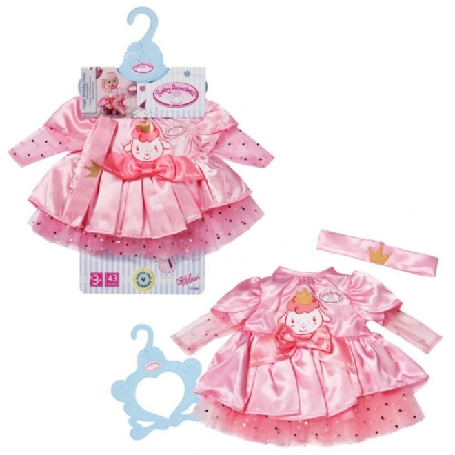 Rochiță aniversară Baby Annabell 43 cm