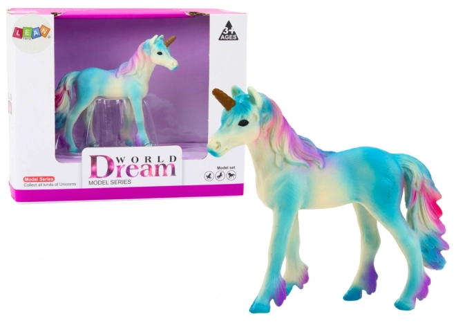 Figurină colecționabilă unicorn albastru