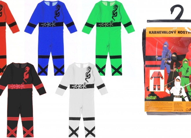 Set carnaval ninja pentru copii