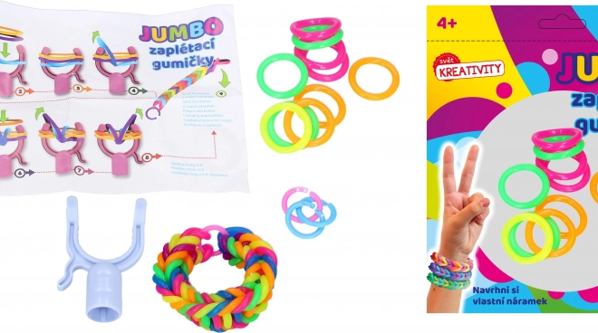 Set complet de elastice Jumbo Magice cu accesorii