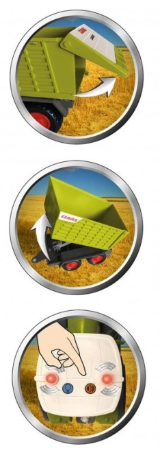 Tractor Claas cu remorcă