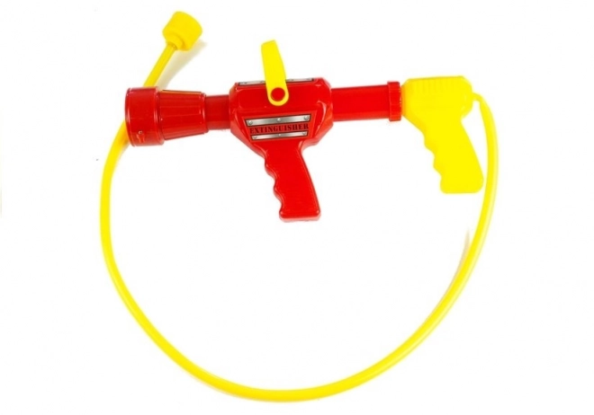 Set pompier pentru copii cu cască și accesorii roșii
