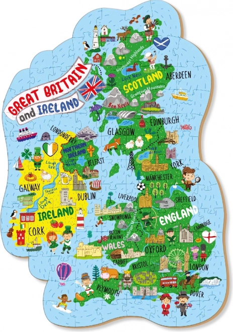 Puzzle Marea Britanie și Irlanda de Nord DODO