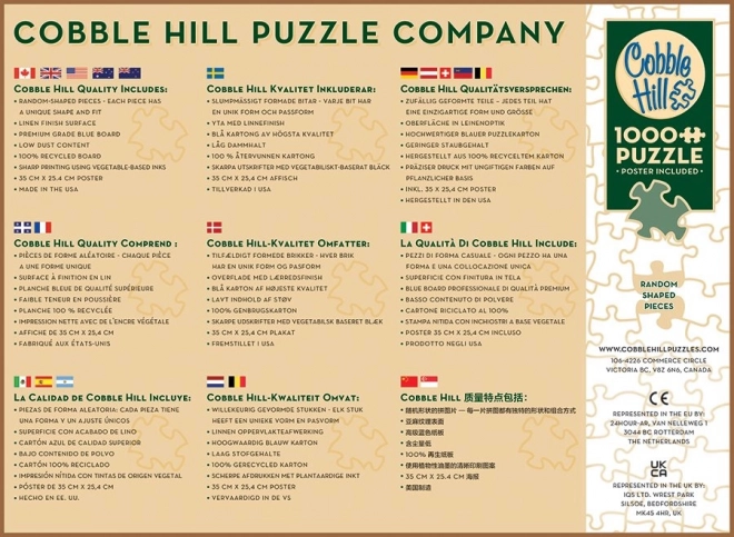 Puzzle cuplu Cobble Hill 1000 piese