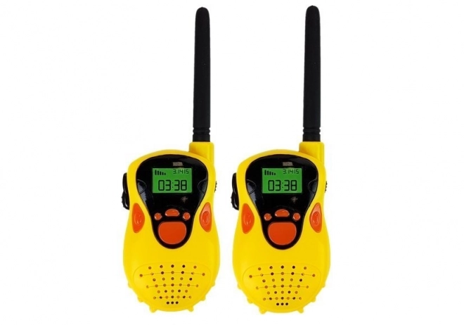 Walkie Talkie pentru copii - galbene