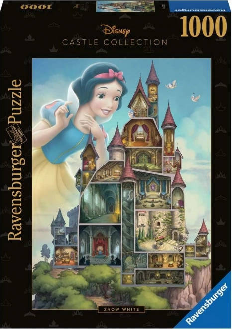 Puzzle Ravensburger Disney Albă ca Zăpada Castel 1000 piese