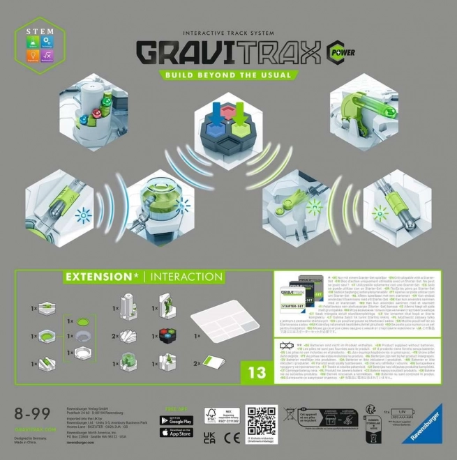 Set electronic GraviTrax Power pentru un circuit interactiv