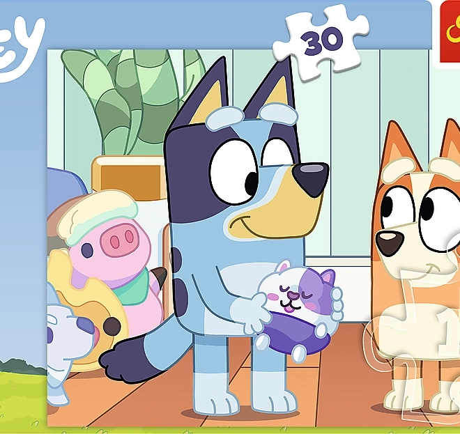Puzzle Trefl cu motiv Bluey 30 de piese