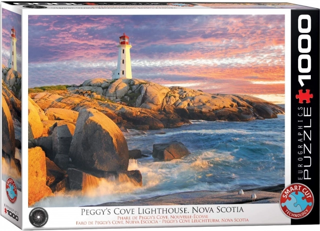 Puzzle EUROGRAPHICS Peggy's Cove Lighthouse 1000 piese