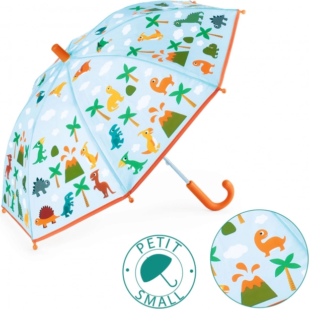 Umbrelă pentru copii cu motiv Dinozauri de la Djeco