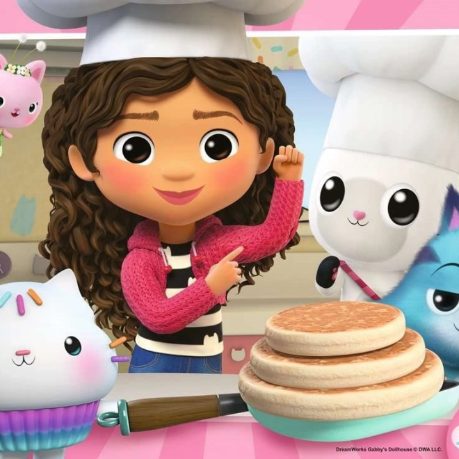 Puzzle Căsuța magică a lui Gabby de la Ravensburger