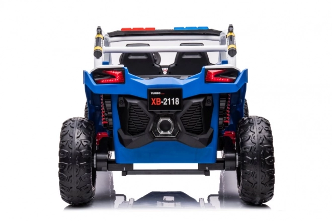 Mașinuță de poliție pentru copii cu acumulator 4x4 Buggy XB-2118