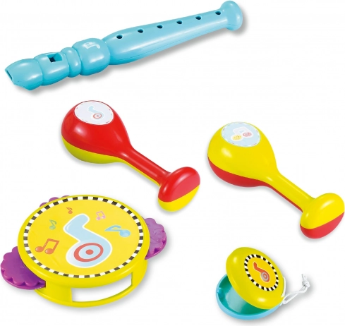 Set de instrumente muzicale pentru copii, 5 piese