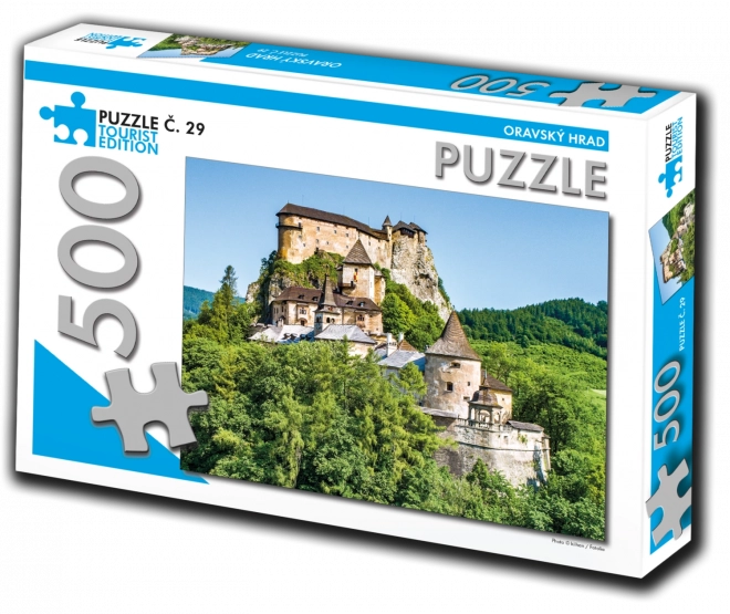 Puzzle ediție turistică Oravský hrad 500 piese