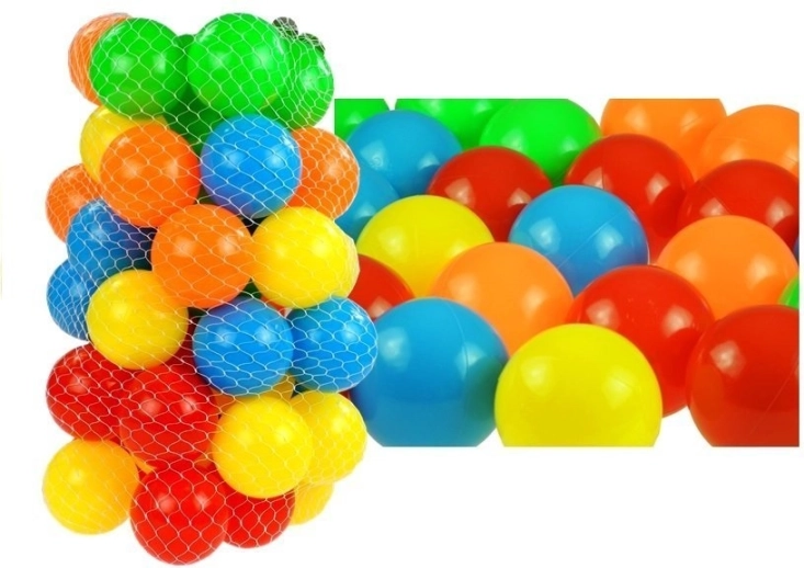 Bile uscate de biliard în plasă 50 buc 7 cm