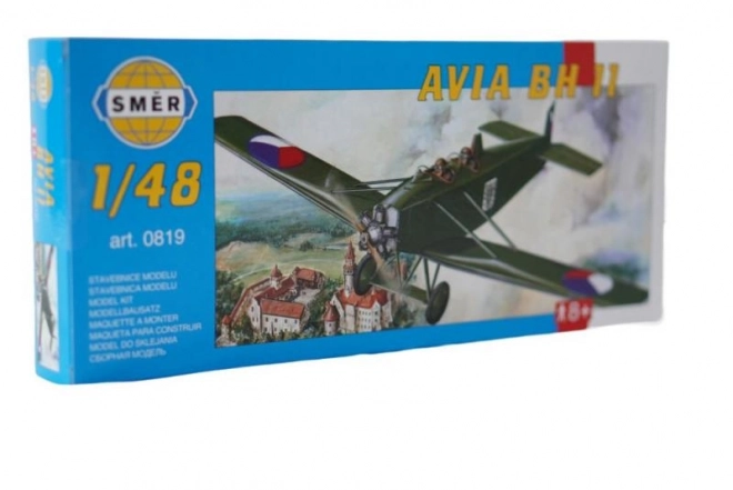 model kit avion Avia BH 11 la scară 1:48