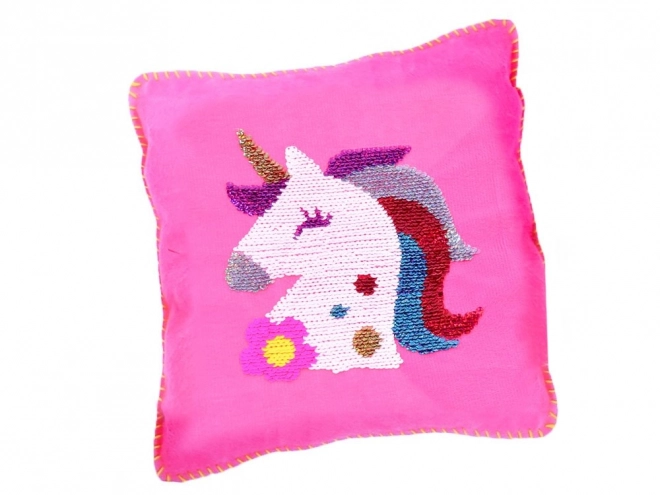 Pernă Unicorniu cu Paiete Set DIY