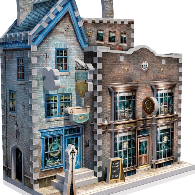 Magazinele iconice din Diagon Alley în 3D detaliat