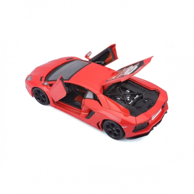 Model de mașină Lamborghini Aventador Coupé Maisto, metalic, 1:24
