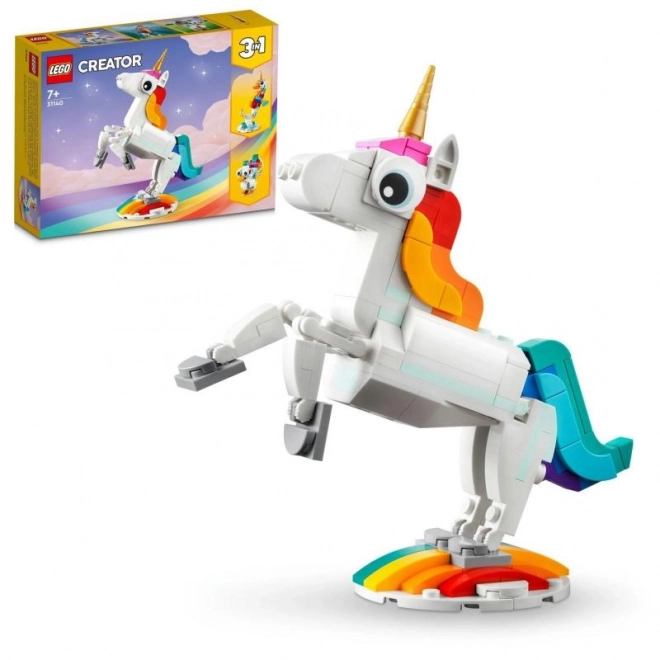 Unicorn magic LEGO Creator 3 în 1