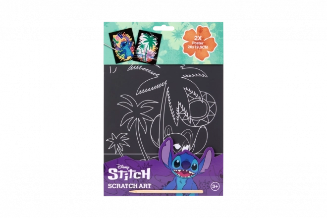 Desene de zgâriat Stitch pentru distracție creativă