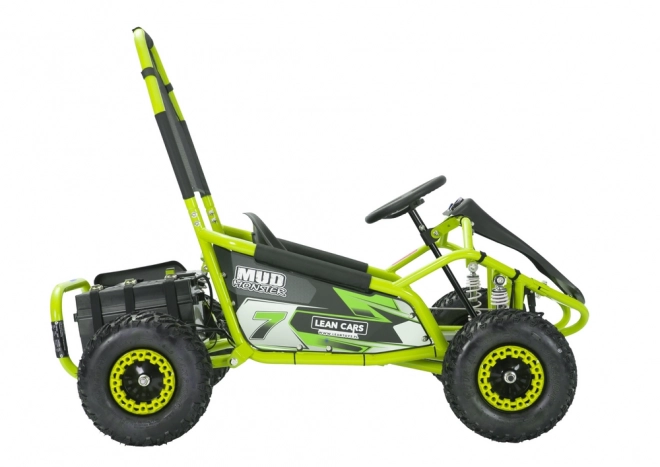 Mașină cu acumulator buggy Predator verde