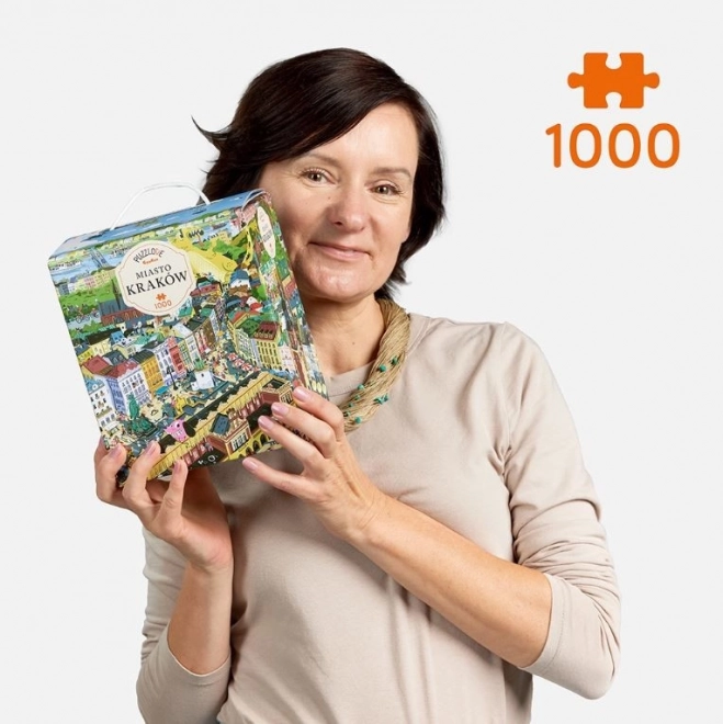 Puzzle Miasto Cracovia 1000 piese