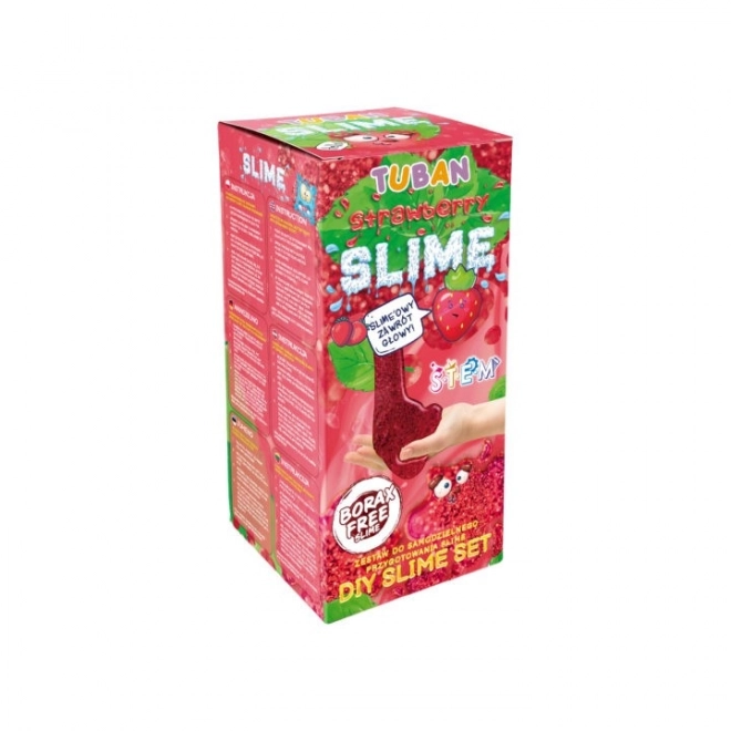 Set super slime cu aromă de căpșuni