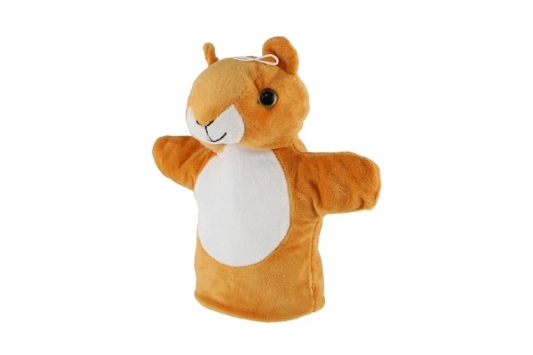 Păpușă-mănușă de pluș cu animale de pădure 24 cm TEDDIES