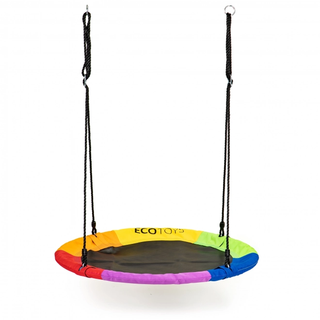 Leagăn de grădină cuib de barză 100cm ECOTOYS Multicolor