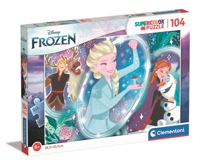 puzzle clementoni frozen 104 piese