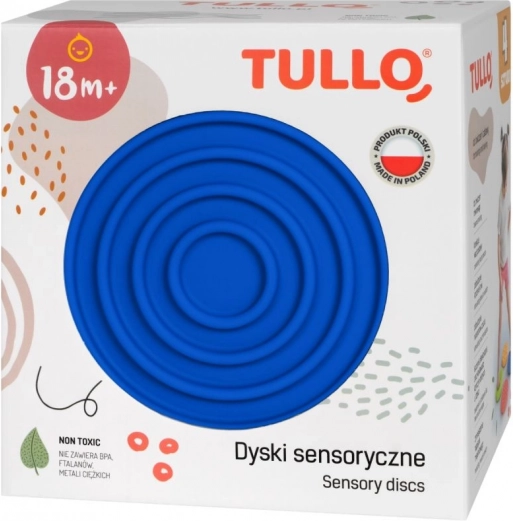 Discuri senzoriale 4 bucăți texturi variate