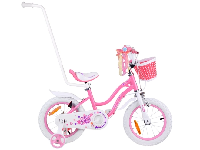 Bicicletă pentru fete Royalbaby Star Girl albastră – Roz