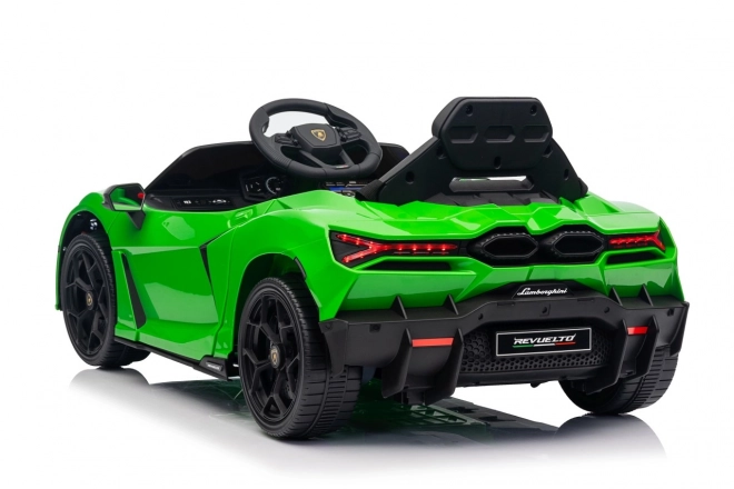 Mașinuță electrică Lamborghini Revuelto verde