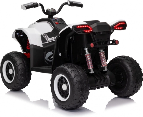 ATV pentru copii Fast Wheel albă