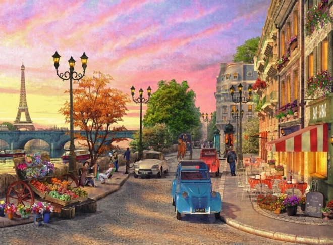 Puzzle Ravensburger Seara la Paris 500 de piese