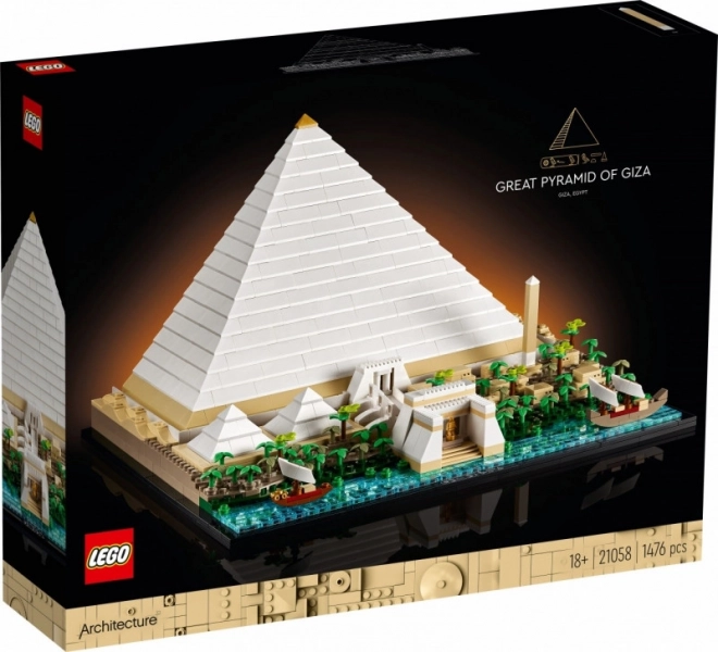 Lego architecture piramida lui Keops