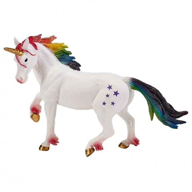 Figurină unicorn curcubeu Mojo