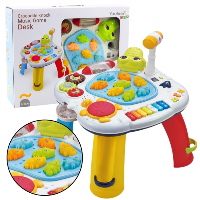 Stol educațional interactiv Crocodil