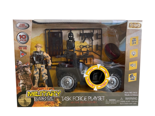 Figurina soldat și accesorii