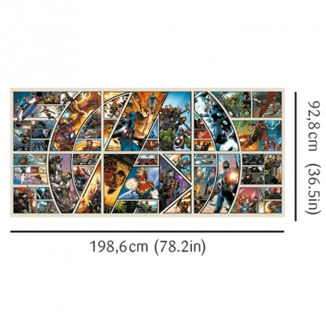 puzzle Trefl Avengers Marvel: universul benzilor desenate