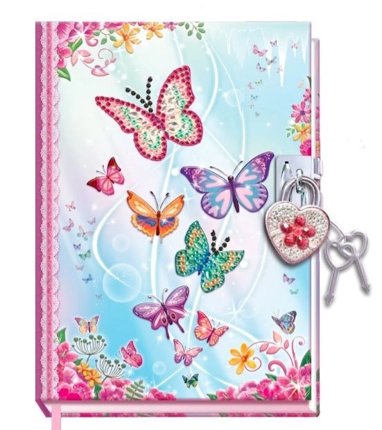 Jurnal cu lacăt - Fluturi