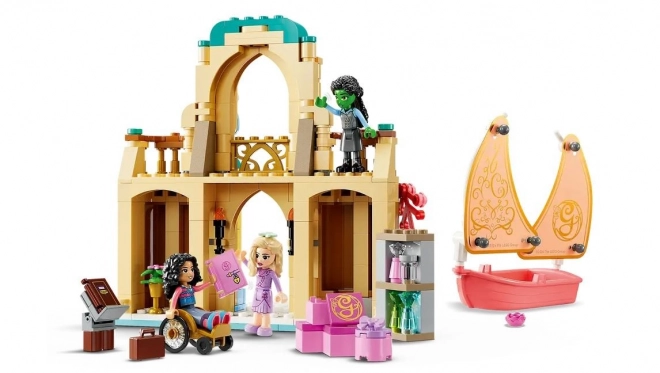 Set lego Glinda, Elphaba și Nessarose la universitatea Shiz