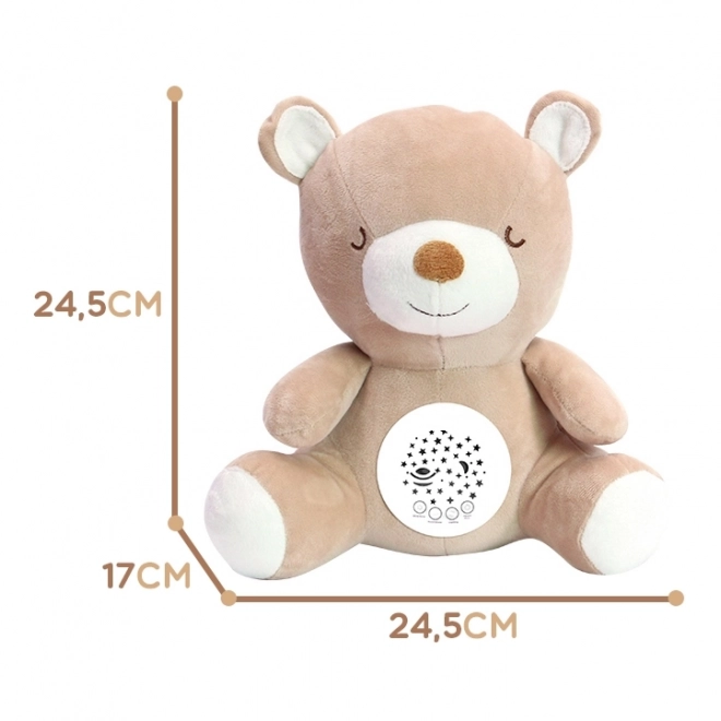 Woopie Baby ursuleț de pluș calmant cu proiector 2in1